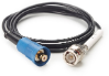 CL114-kabel, 1m, för skruvlockselektrod FX/S7/coax, BNC-kontakt