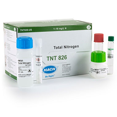 Hach TNTplus-kyvettest, kväve (totalt) LR (1 - 16 mg/L N), 25 tester