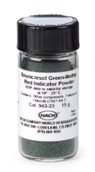 Bromkresolgrön-metylröd indikator, 15 g