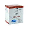 COD-kyvettest, kvicksilverfritt, 0-1 000 mg/L O₂, 25 tester