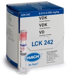 Vicinala diketoner, kyvettest, 0,015-0,5 mg/kg diacetyl, 25 tester