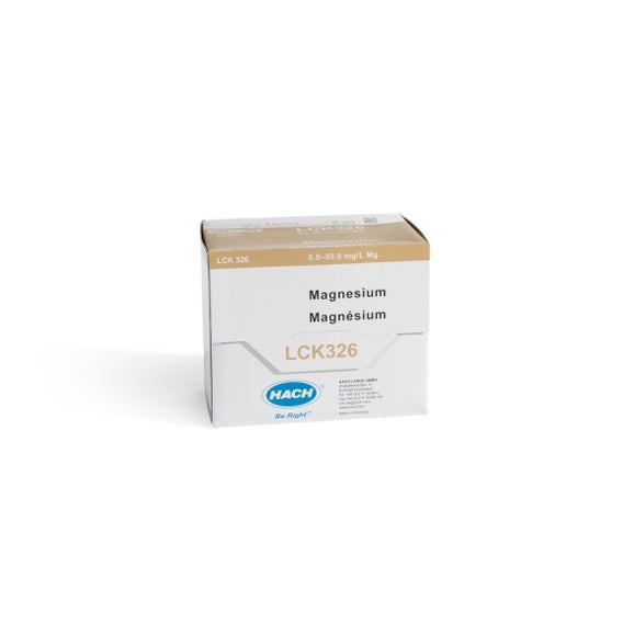Magnesiumkyvettest, 0,5-50 mg/L Mg, 25 tester