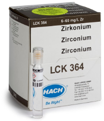 Zirkoniumkyvettest, 6-60 mg/L Zr