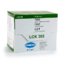 TOC-kyvettest (avdrivningsmetod), 3-30 mg/L C, 25 tester