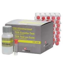 TOX cuvette test, 20 determin. Kyvett-test för TOX, med luminescensbakterier