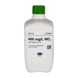 Nitratstandard, 400 mg/L NO₃ (90,4 mg/L NO₃-N), 500 mL