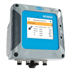 SC4500-styrenhet, Claros-kompatibel, LAN + mA-utgång, 2 analog Water pH/ORP-givare, 100 - 240 V AC, utan nätsladd